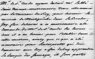 Hyperlinked excerpt from an Online document at LAC about Petitpas, Barthélemy