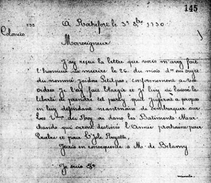 French documents researched to identify the 1722 young Petitpas & two of his first brothers who were exiled by France in 1722 & 1728. They are Isidore Petitpas, Joseph Petitpas and Paul Petitpas.